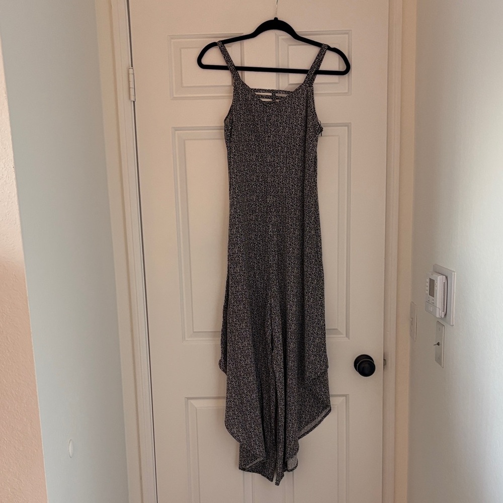 1. State Black High Low Dress